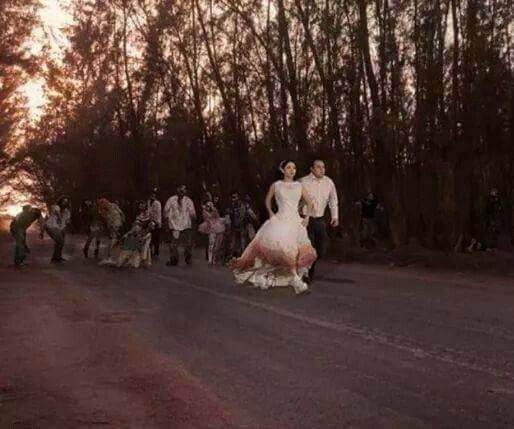  Trash the dress Zombie!😨😱 - 2