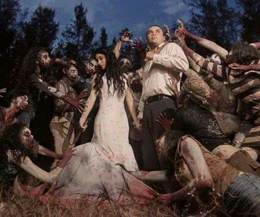  Trash the dress Zombie!😨😱 - 8
