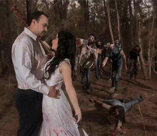  Trash the dress Zombie!😨😱 - 9