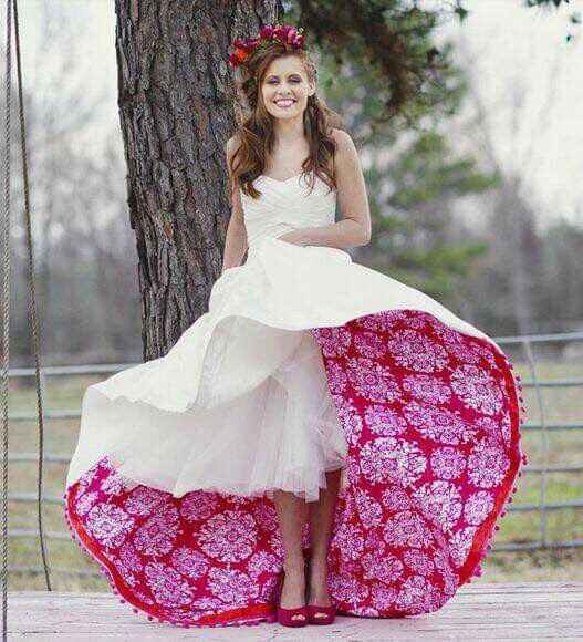 Vestido de novia con detalles mexicanos! - 4