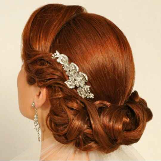 Ideas peinados recogidos👰👸💇 - 3