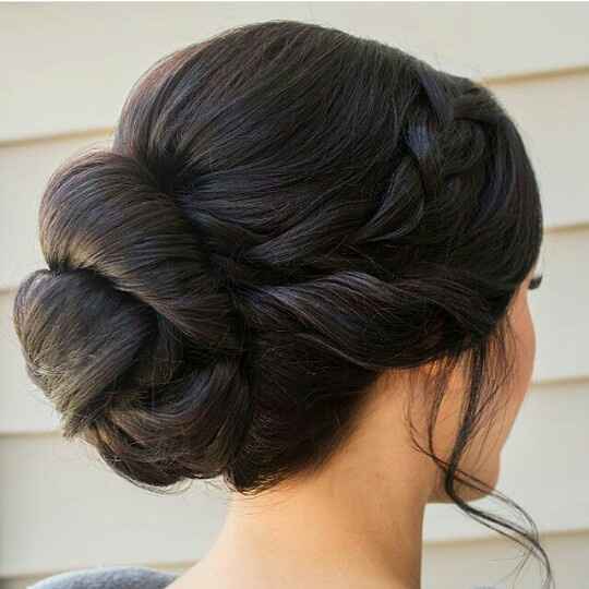 Ideas peinados recogidos👰👸💇 - 4