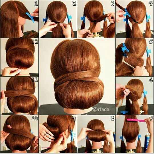 Ideas peinados recogidos👰👸💇 - 7