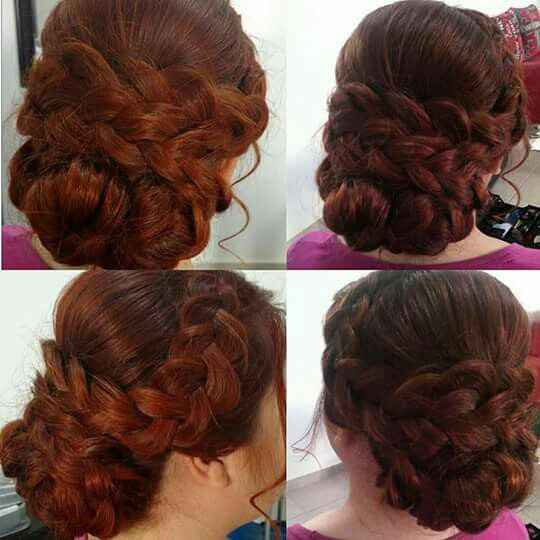 Ideas peinados recogidos👰👸💇 - 9