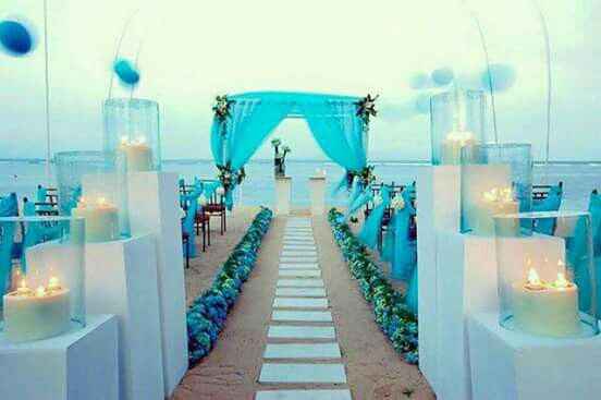 Ideas para boda en playa!👰💍💐👒🌊 - 39