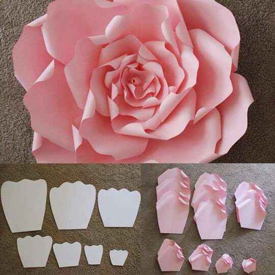 Ideas de decoración con flores de papel! - 21