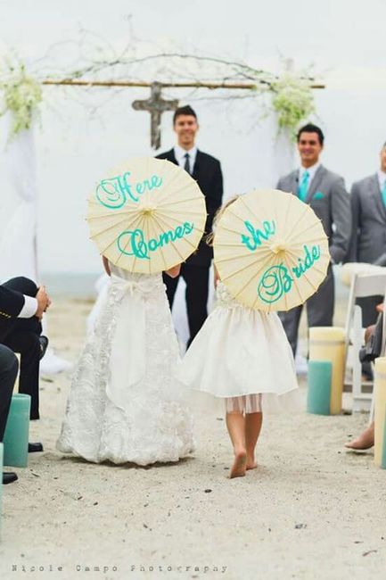 Ideas para boda en playa!👰💍💐👒🌊 - 37