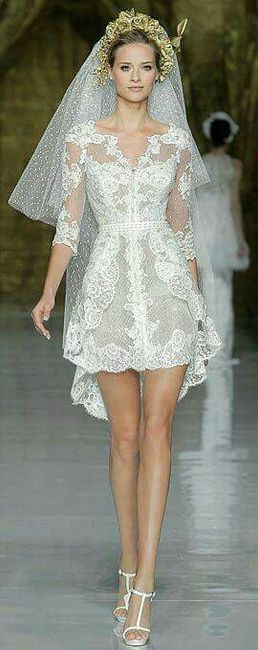 Ideas de vestidos sencillos y elegantes para boda civil!👗👠👰💐 - 13