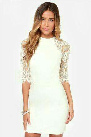 Ideas de vestidos sencillos y elegantes para boda civil!👗👠👰💐 - 15