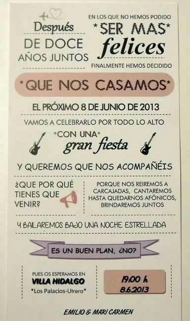 Ideas de invitaciones! - 2