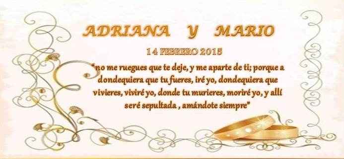 QUE TAL MI PRE INVITACION A MI BODA??