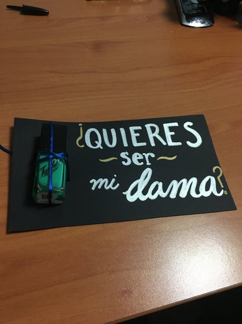 Cómo pidieron a sus Damas ser sus Damas de Honor? - 2