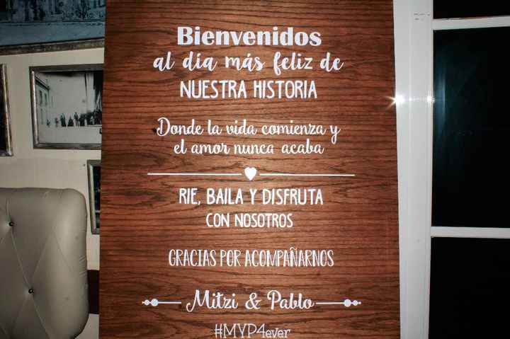 Letreros en tu boda - 2