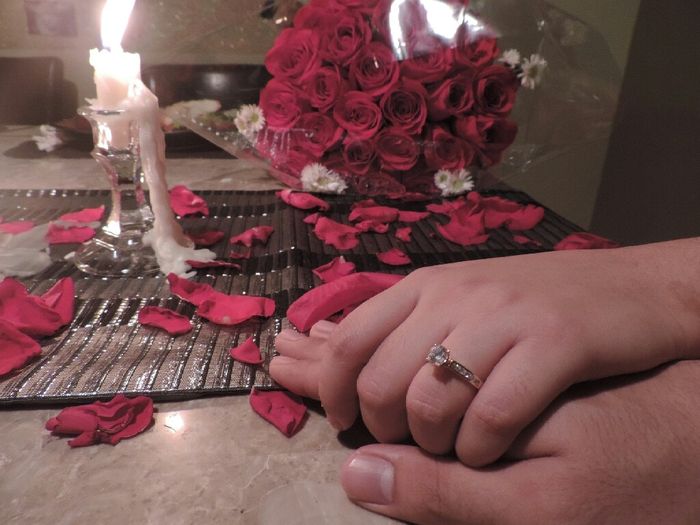 ¿se tomaron una foto cuando les dieron el anillo? - 2