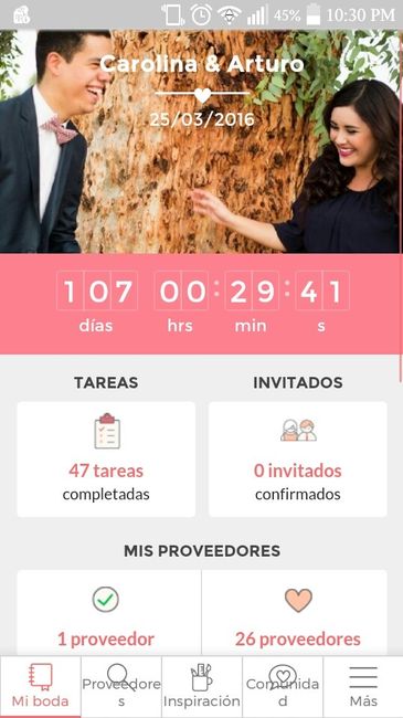 A cuántos días están? - 1