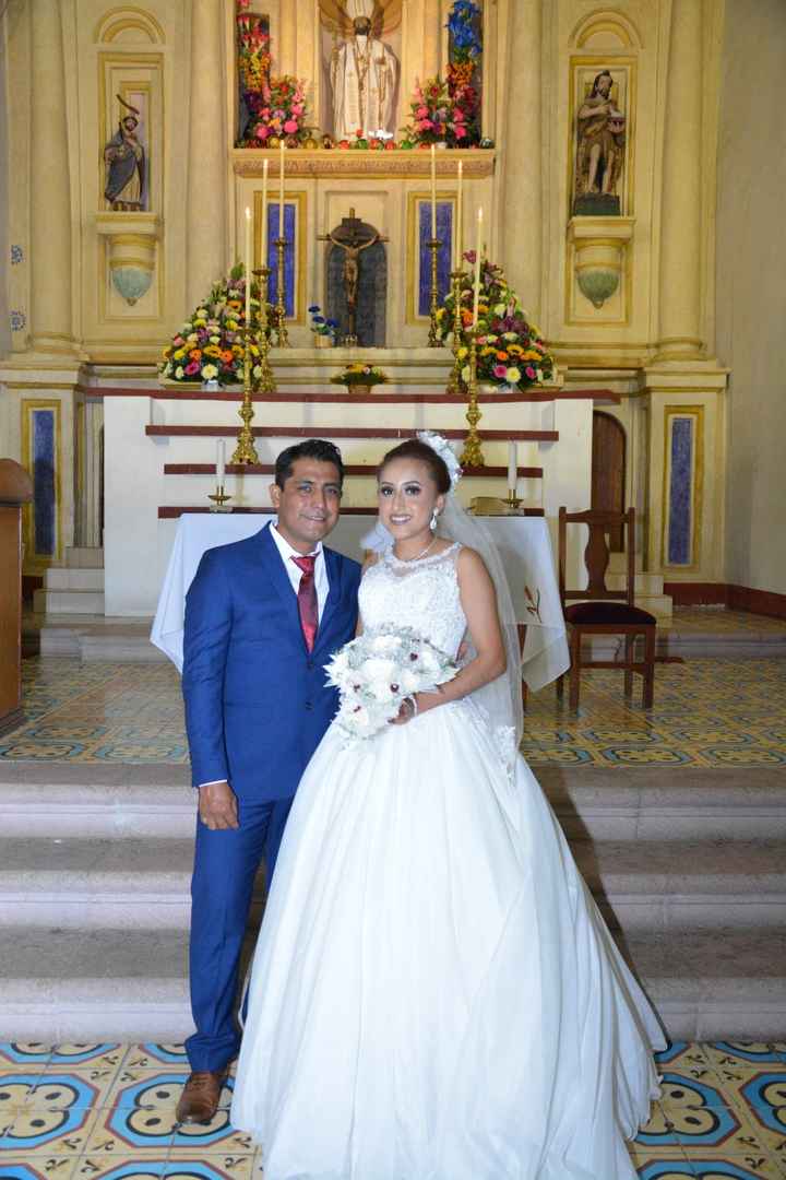 Nuestra Boda Religiosa se hizo posible después de esperarla un año💒❤️ - 11