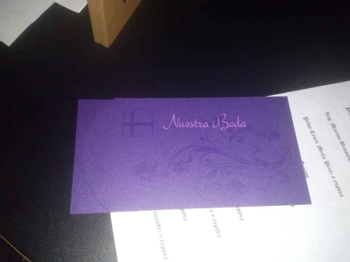 Presume tu invitación ;) - 1