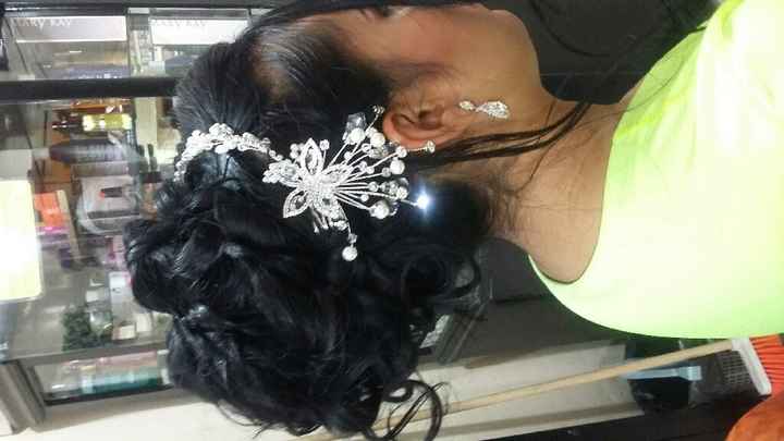 Mi prueba de maquillaje y peinado - 2