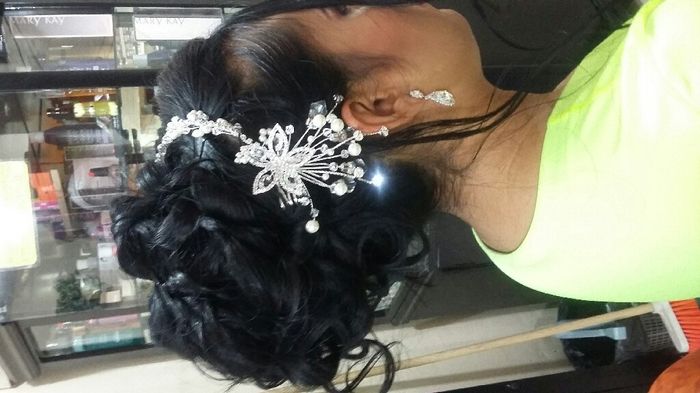 Mi prueba de maquillaje y peinado - 2