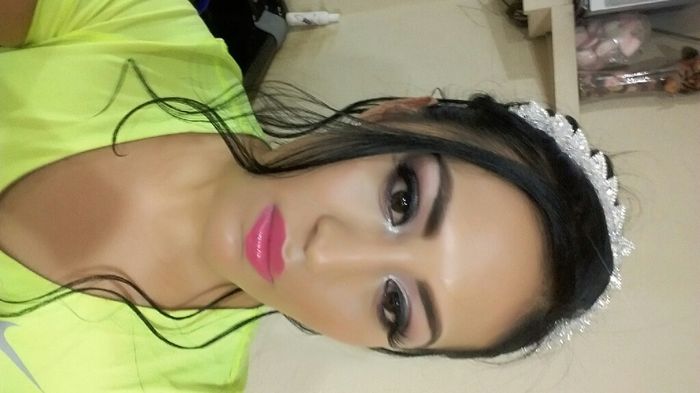 Mi prueba de maquillaje y peinado - 4