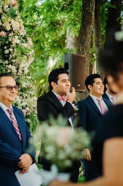 Mi esposito destilando felicidad