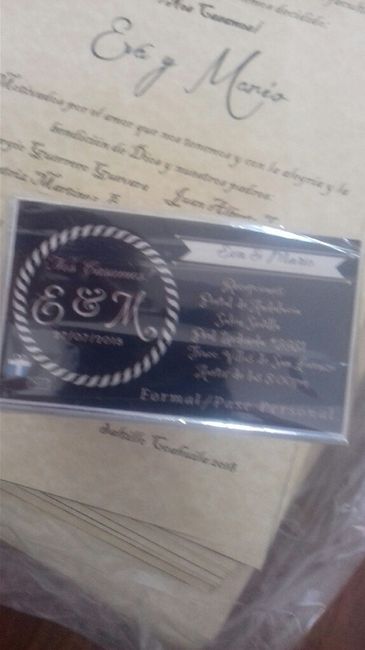 Nuestras invitaciones ♡ (diy) - 1