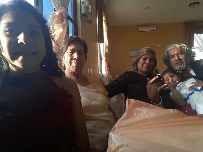 antes de la recepcion