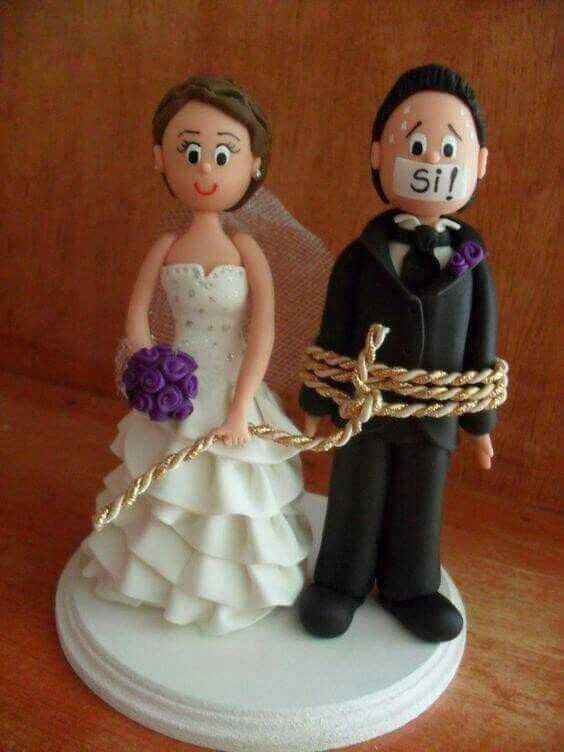 Los "monitos" para pastel personalizados (caketopper) - 4