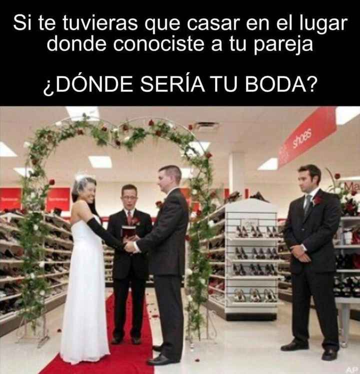 Donde se casarian? - 1