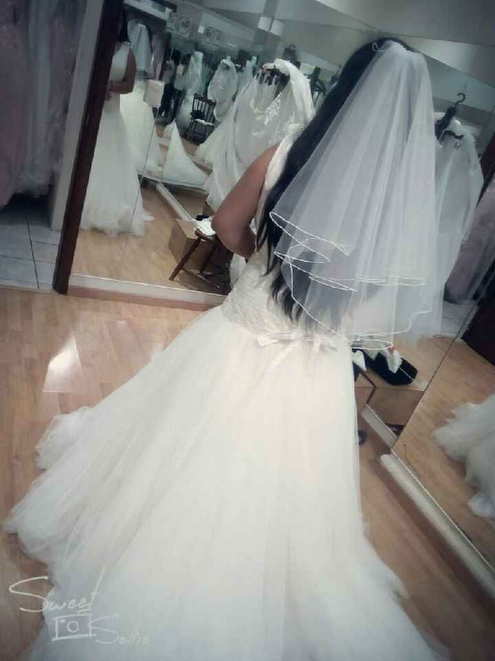 La cauda del vestido de novia - 1