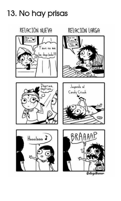 Verdades sobre las relaciones cortas y largas... - 13