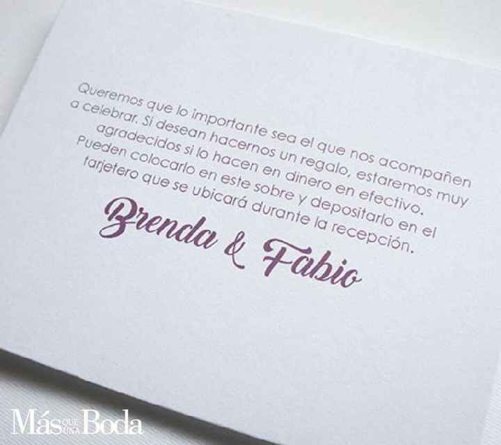 Dinero como regalo?? - 1