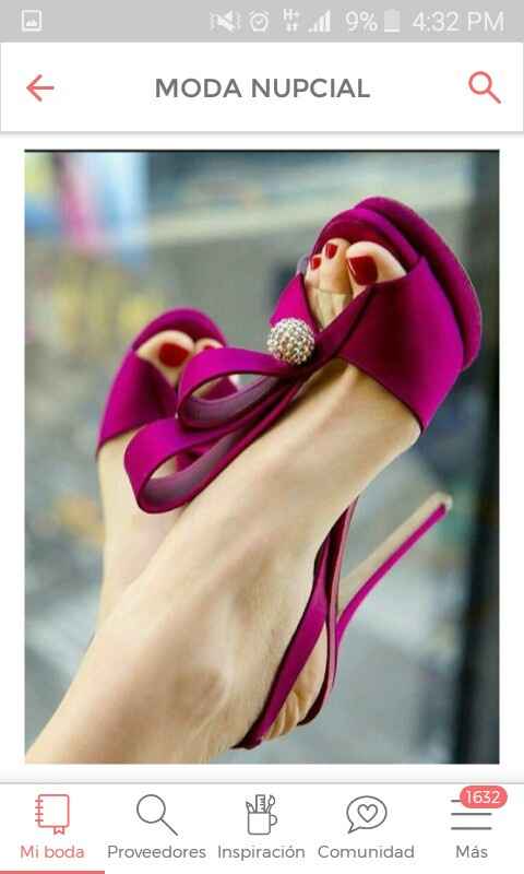 Que tipo de zapatos usarán? - 2