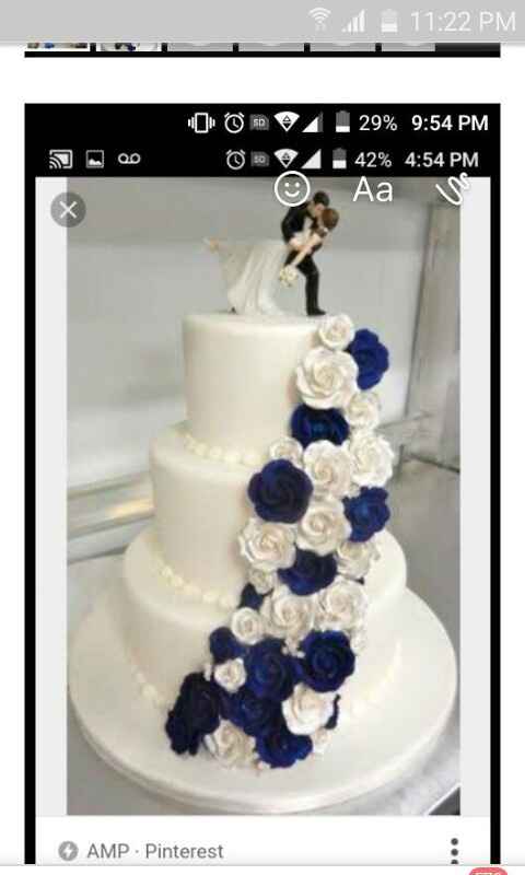 Combinación de colores en azul y blanco - 1