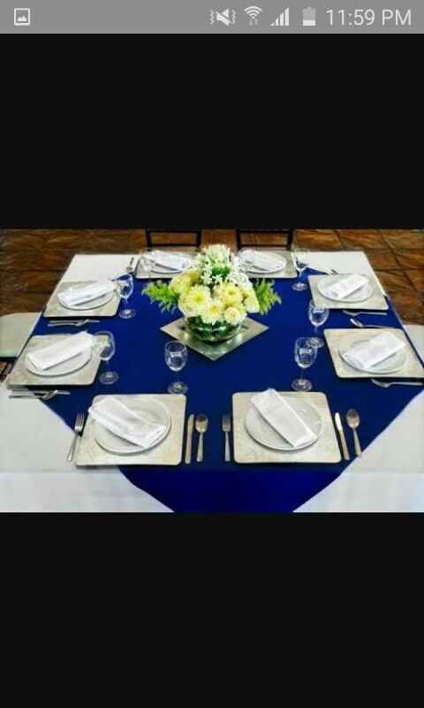 Combinaciones en negro y azul rey - 2