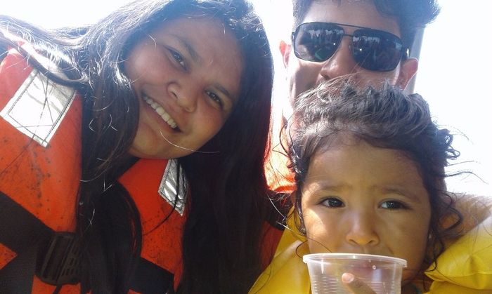 de paseo en el barco