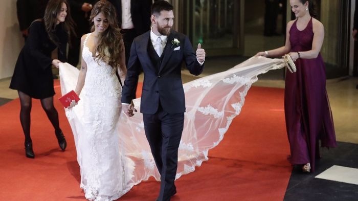 el vestido de Antonella