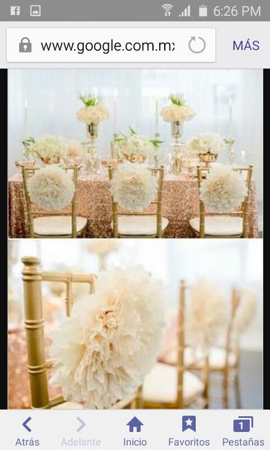 Combinaciones de colores en dorado y rosa pastel - 1