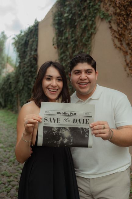 Fotografía de save the date 1