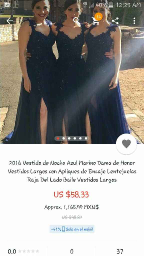 Hola, ideas para los vestidos de las damas. - 2