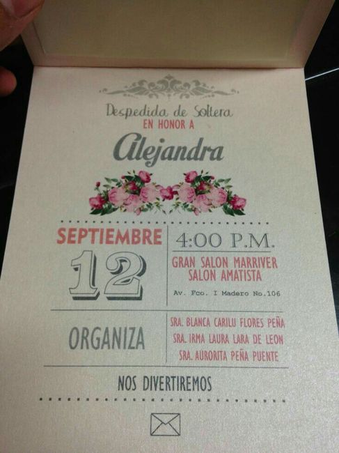 Invitaciones de despedida - 2