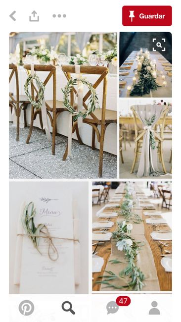 Combinaciones de colores en blanco y verde - 1