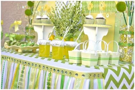 Combinación de colores en verde manzana y amarillo - 3