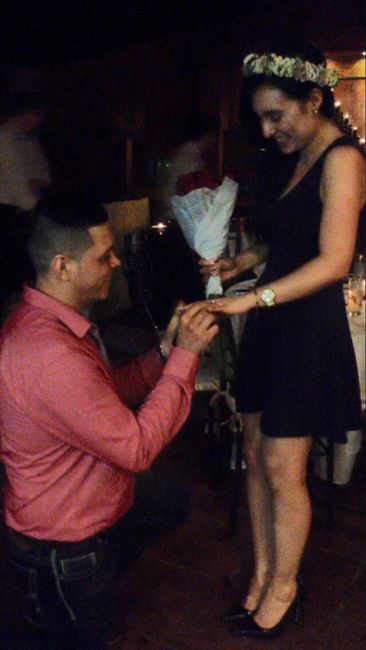  Donde te pidieron matrimonio presúmelo! - 1