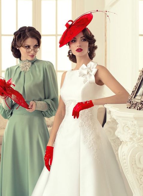  Guantes de novia en rojo - 2