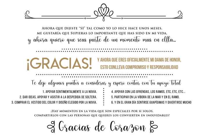 Ayuda con tarjeta de mesa de regalos!!!!! - 1