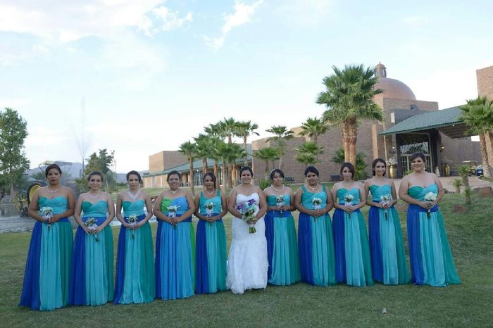 Boda en tonalidades pavorreal - 2