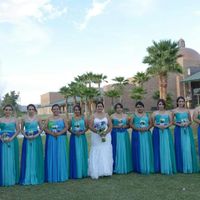 Boda en tonalidades pavorreal - 2