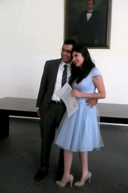 Recien casados (boda civil) - 5