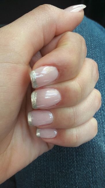 Mis uñas para el gran día! - 2